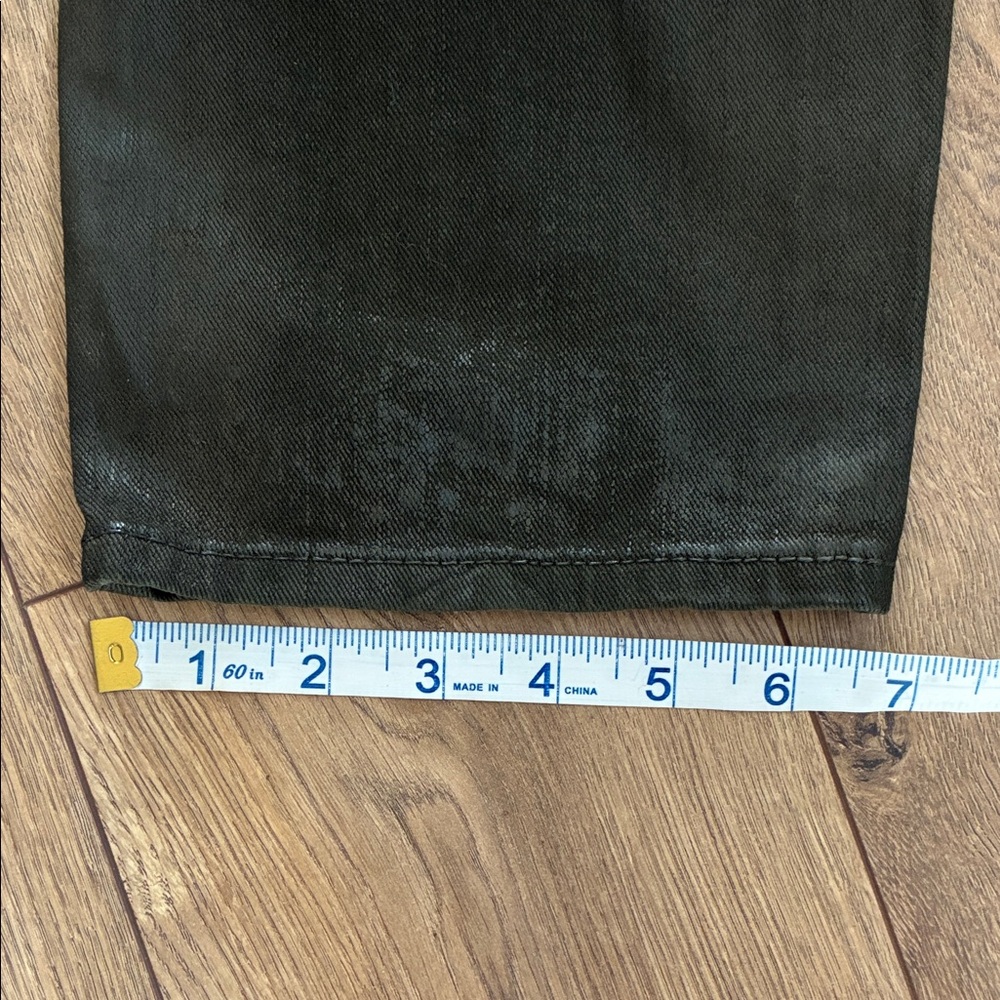 DSQUARED metallic olive green Jean | 34x33 - Picture 5 of 9